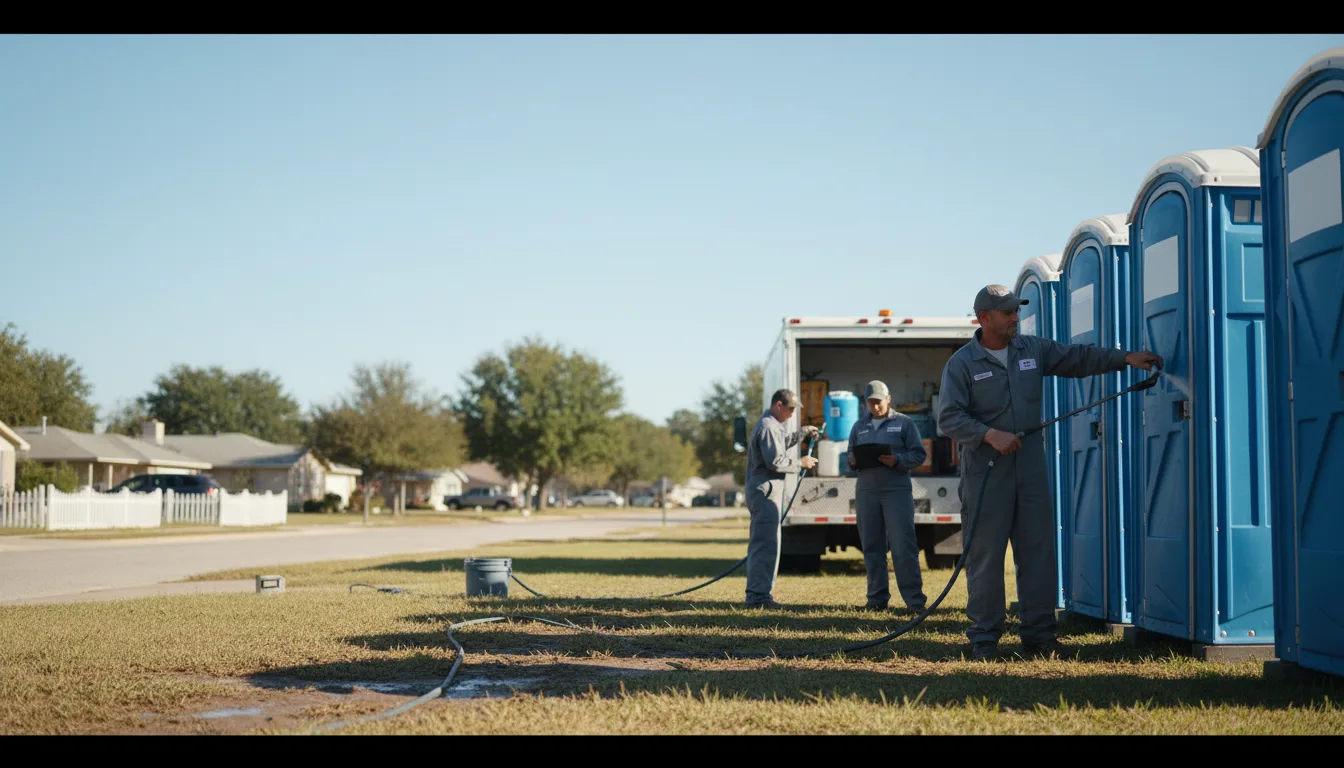 Long-Term Portable Toilet Rental in Coal Valley, IL near me